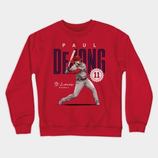 Paul DeJong St. Louis Card Crewneck Sweatshirt